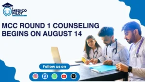 mcc counselling round 1 starts august 14th