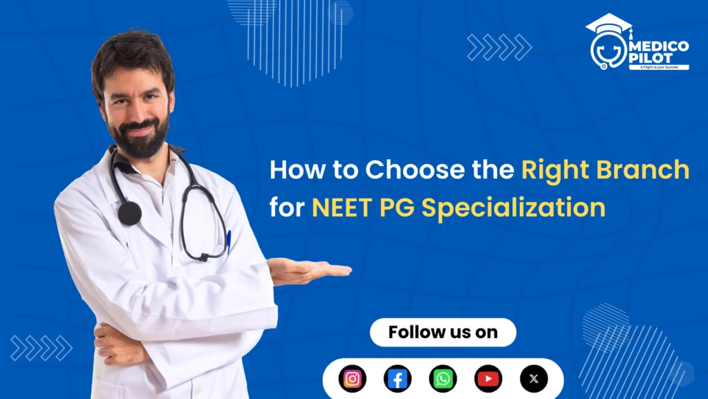 How to Choose the Right Branch for NEET PG counselling - neet pg poster - neet pg - neet pg blog poster - neet pg counselling - neet pg poster design