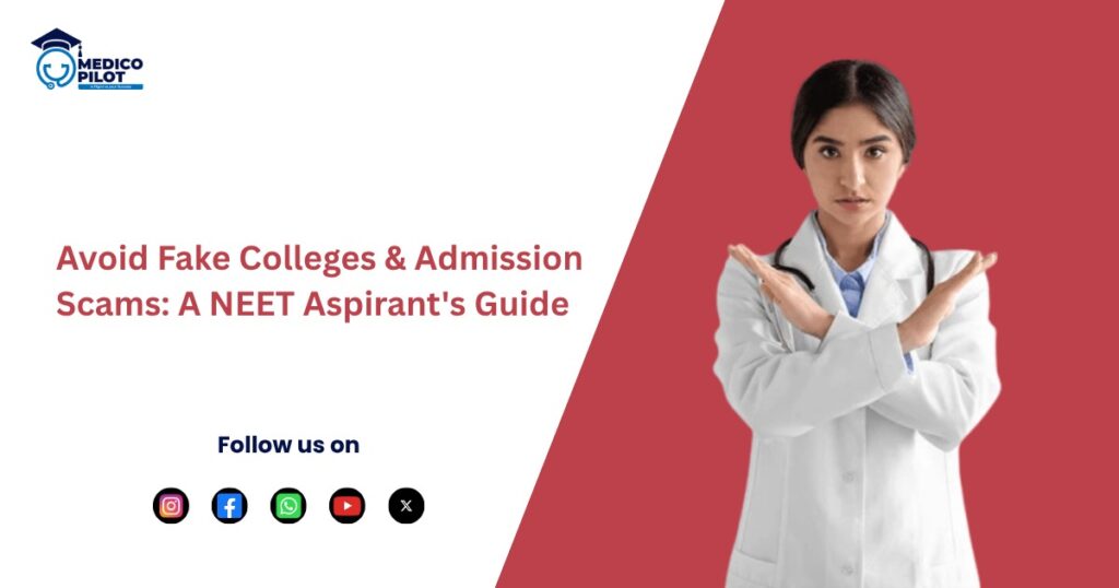 Avoid Fake colleges and admission scams, common NEET Admission Scams to Avoid, Fake Colleges and Admission Scams