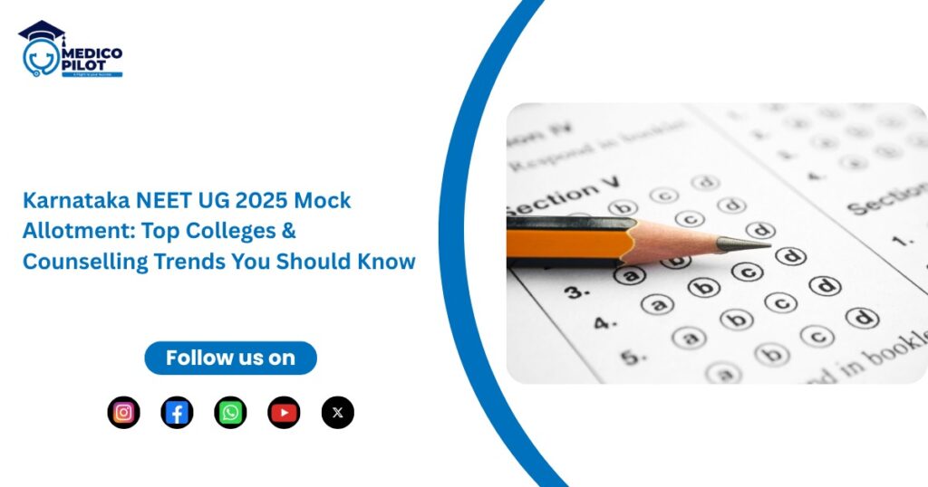 Karnataka NEET UG 2025 Mock Allotment, NEET UG 2025